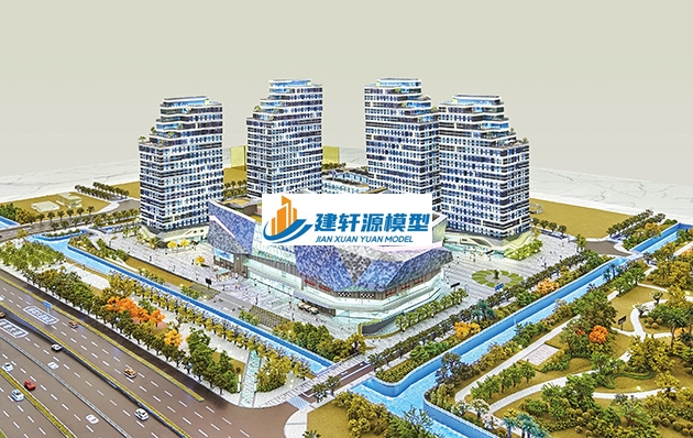 清河门智慧城模型